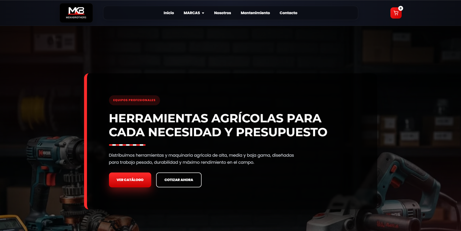 Página Mekabrothers